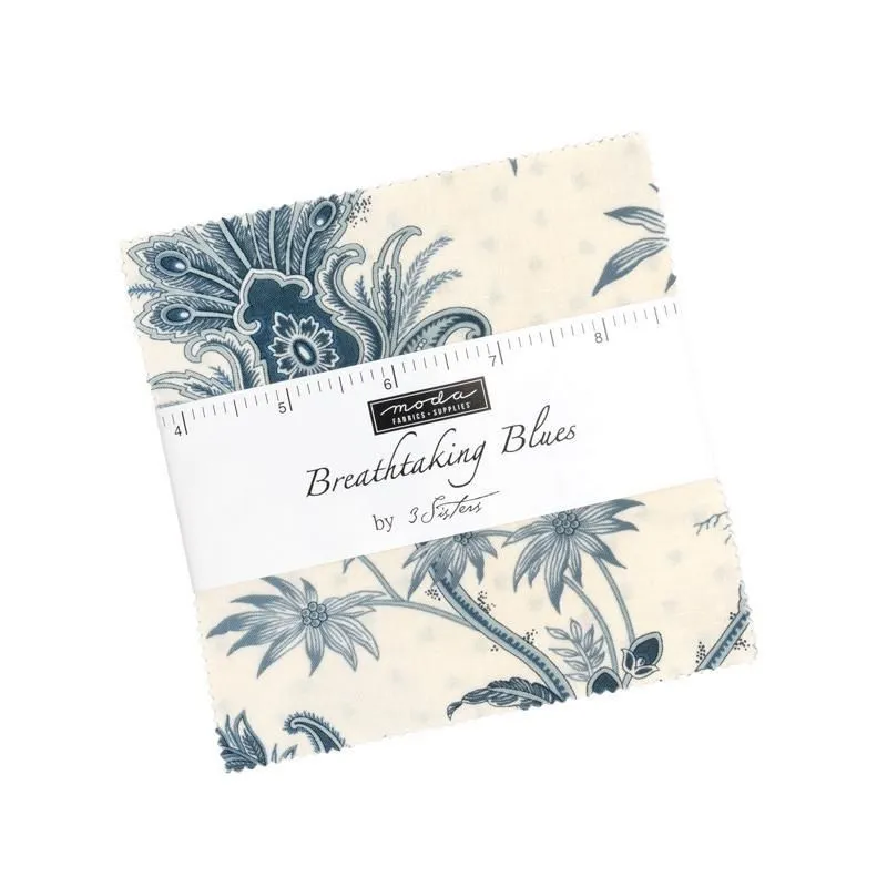 Breathtaking Blues 5" Charm Pack 44400PP Moda