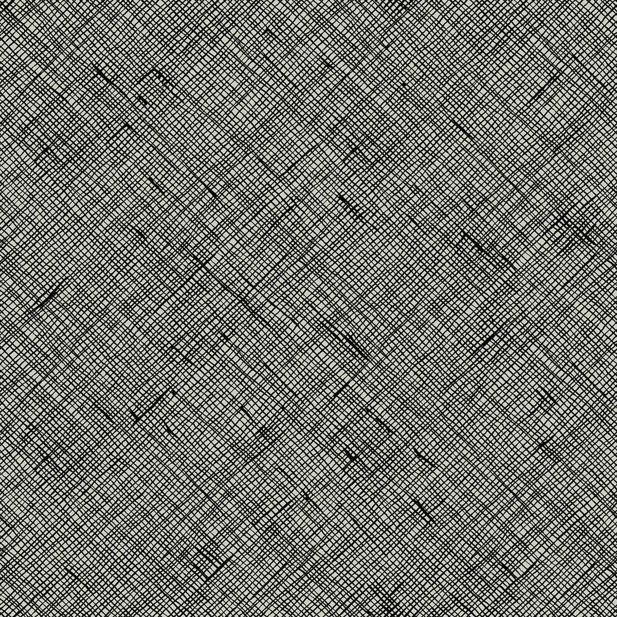 Memento Canvas - Crosshatch in Black - Carolyn Friedlander