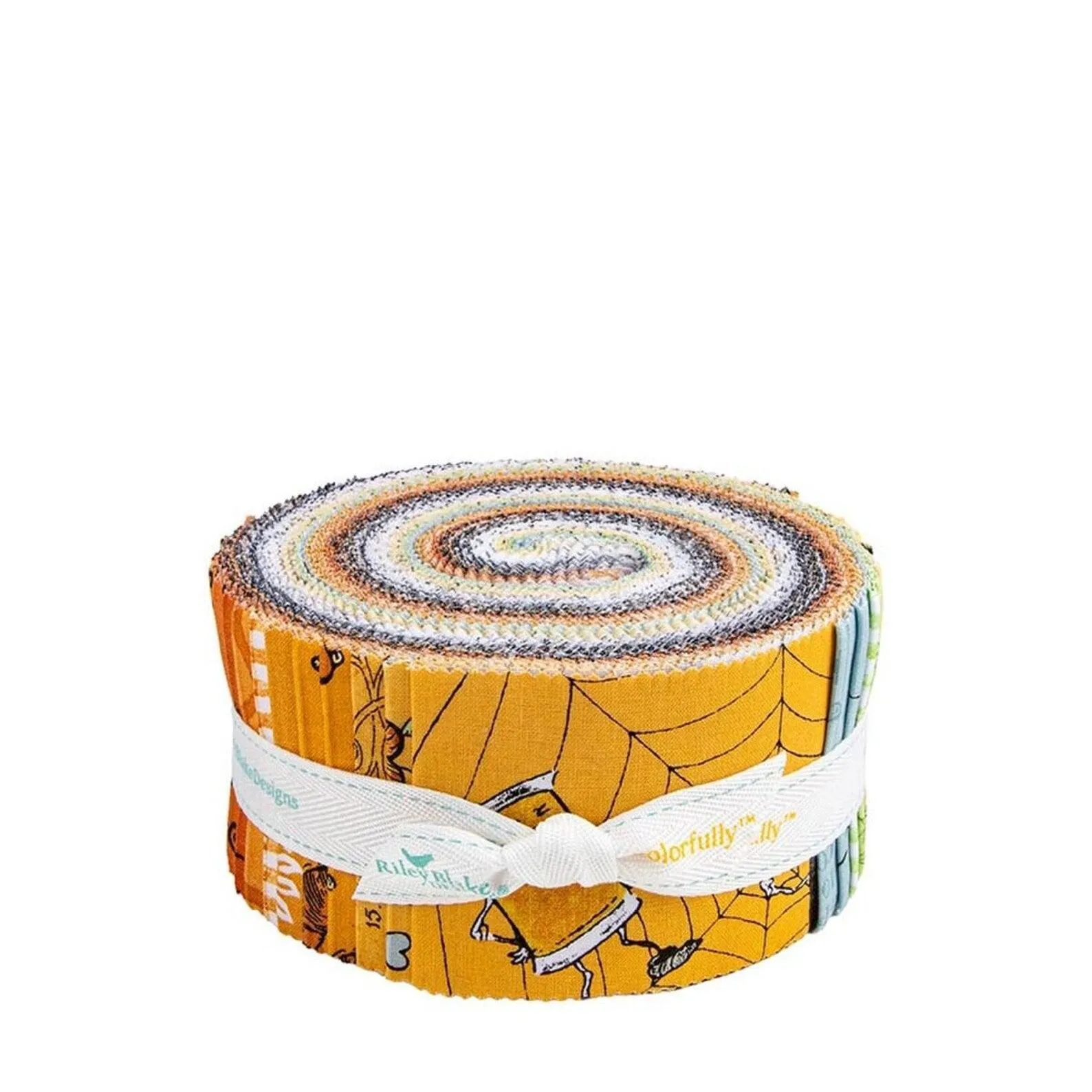 Scary Scraps Jelly Roll 2.5" Strips by J. Wecker Frisch Riley Blake RP­-17600­-40