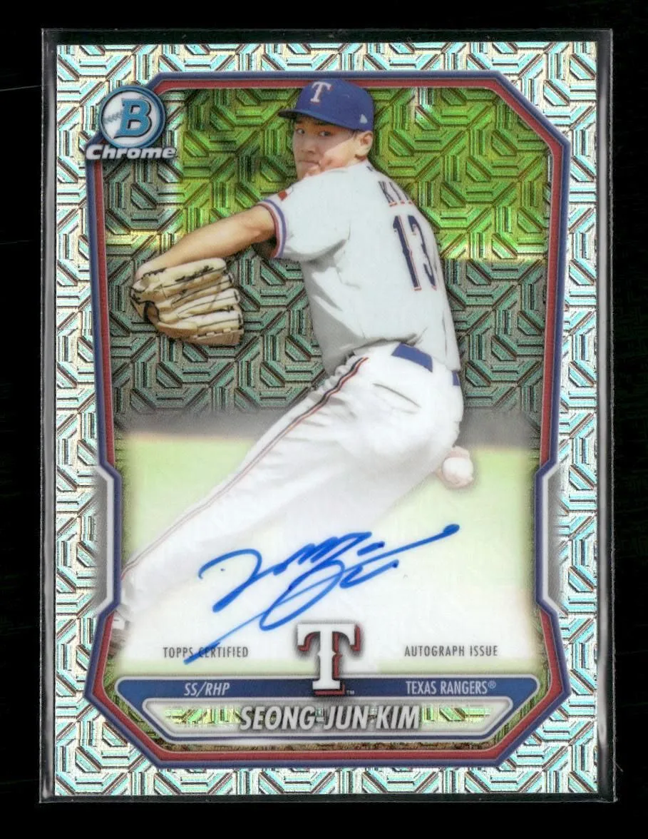2026 Bowman Chrome Mojo Refractors Seong-Jun Kim Auto #BMA-SK