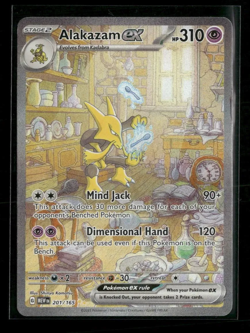 SV: Scarlet & Violet 151 Alakazam ex #201/165