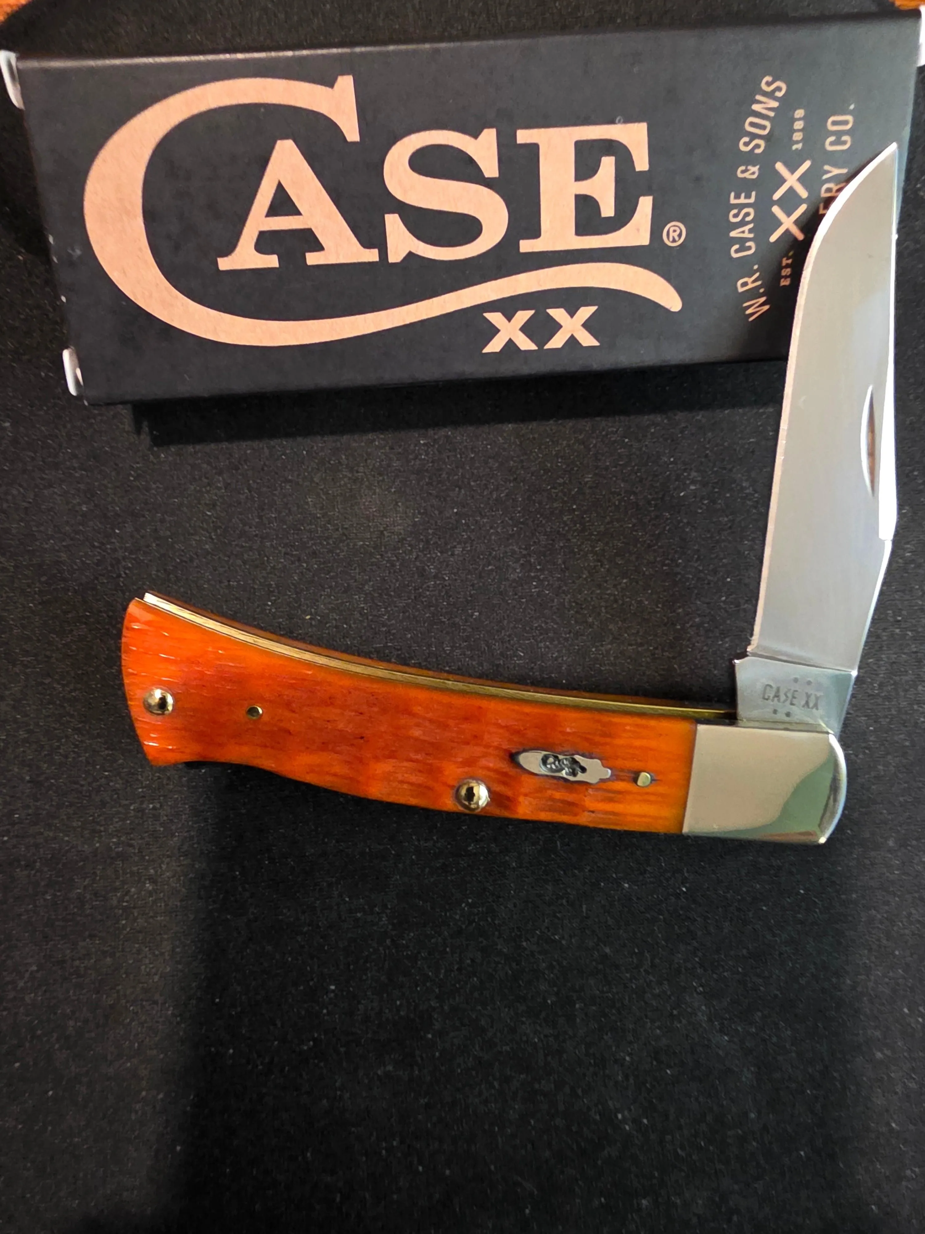 Case 57536 Tequila Sunrise Bone Crandall Jig Axe Handle
