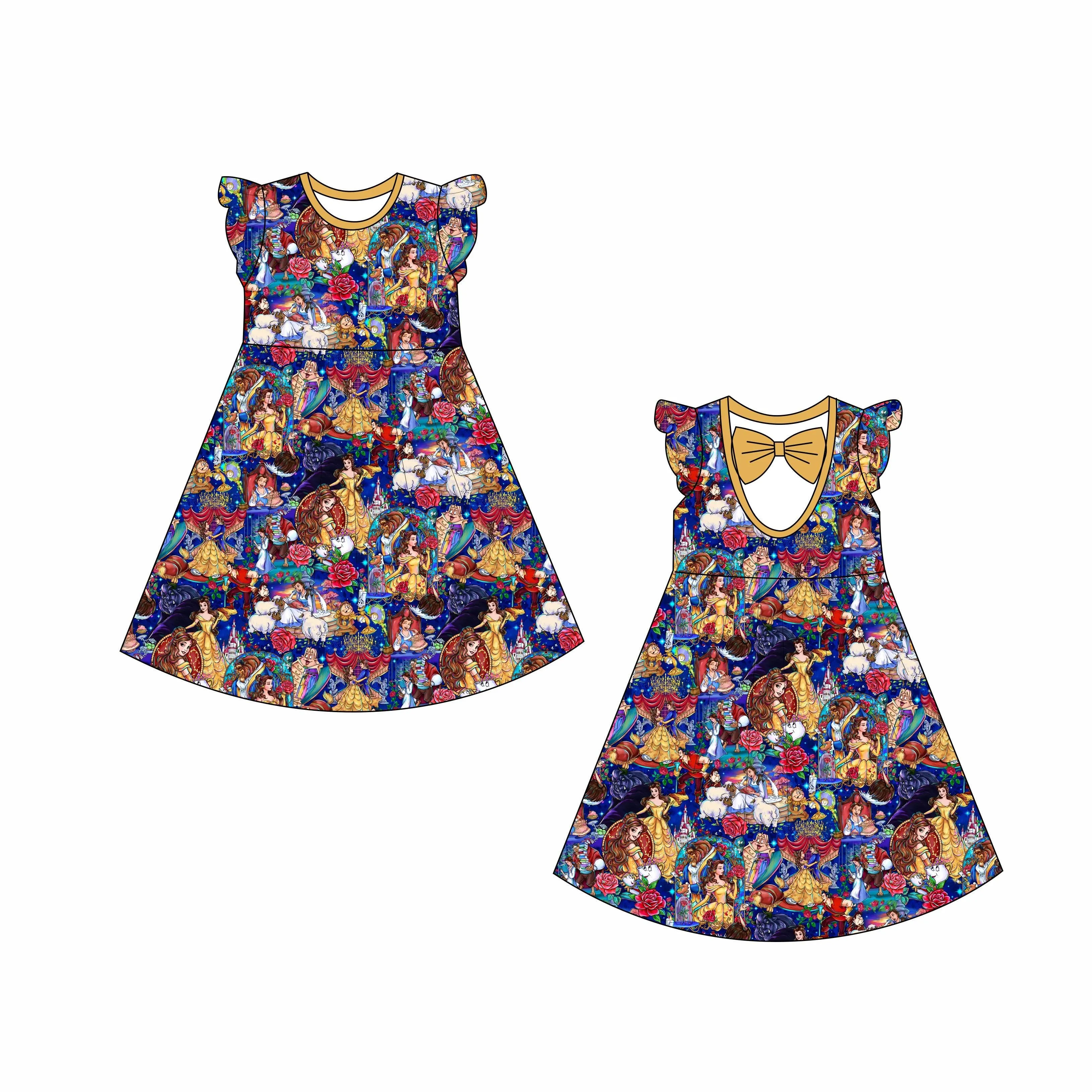 Tale As Old As Time Bow-back Twirl