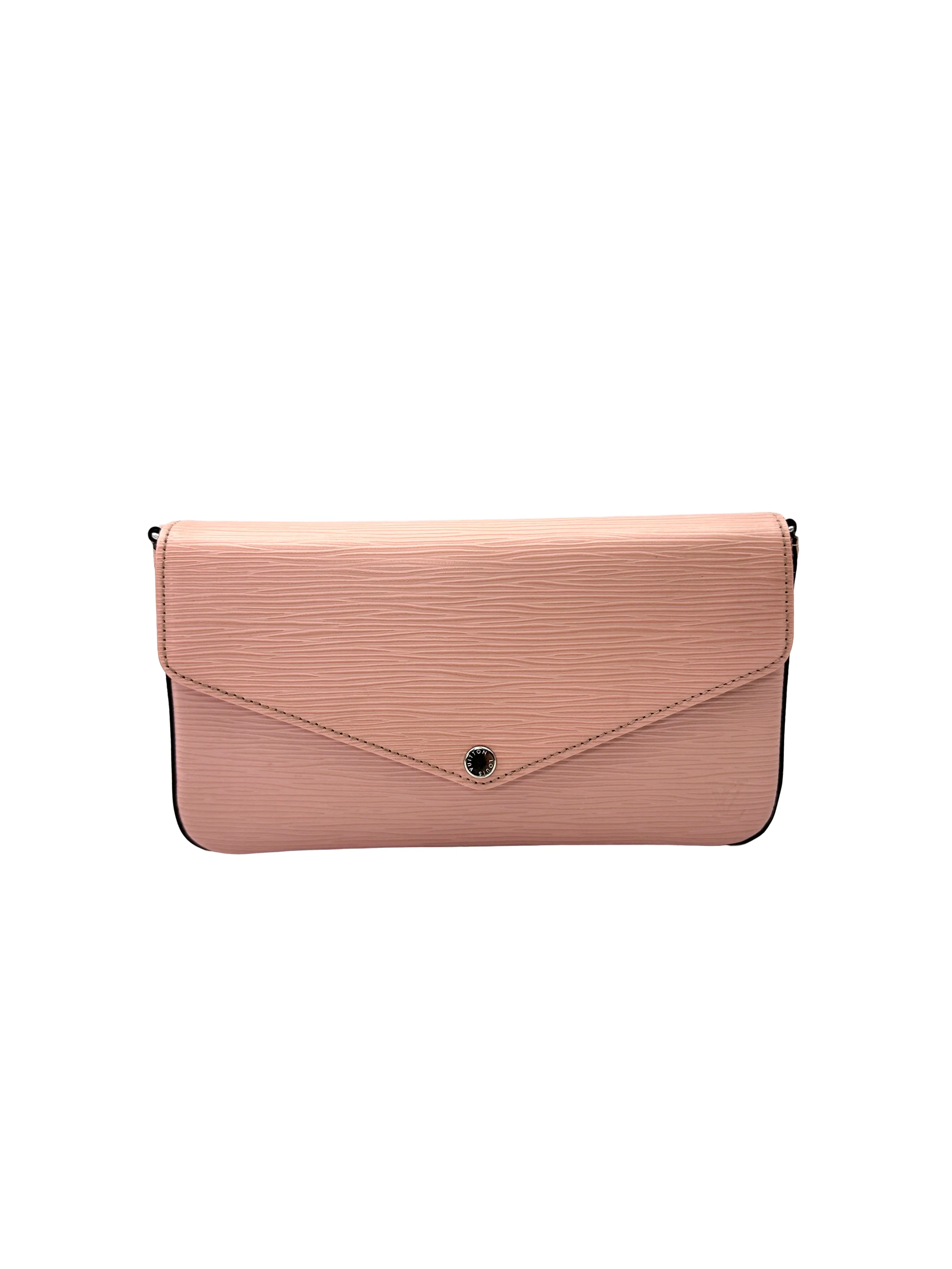Louis Vuitton Pink Epi Leather Pochette Felicie LV3401