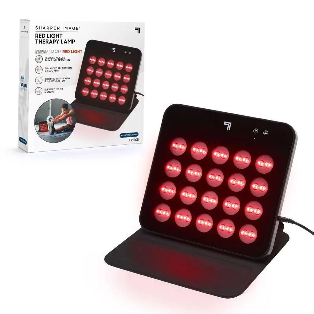 Brand New - Sharper Image Red Light Therapy Lamp