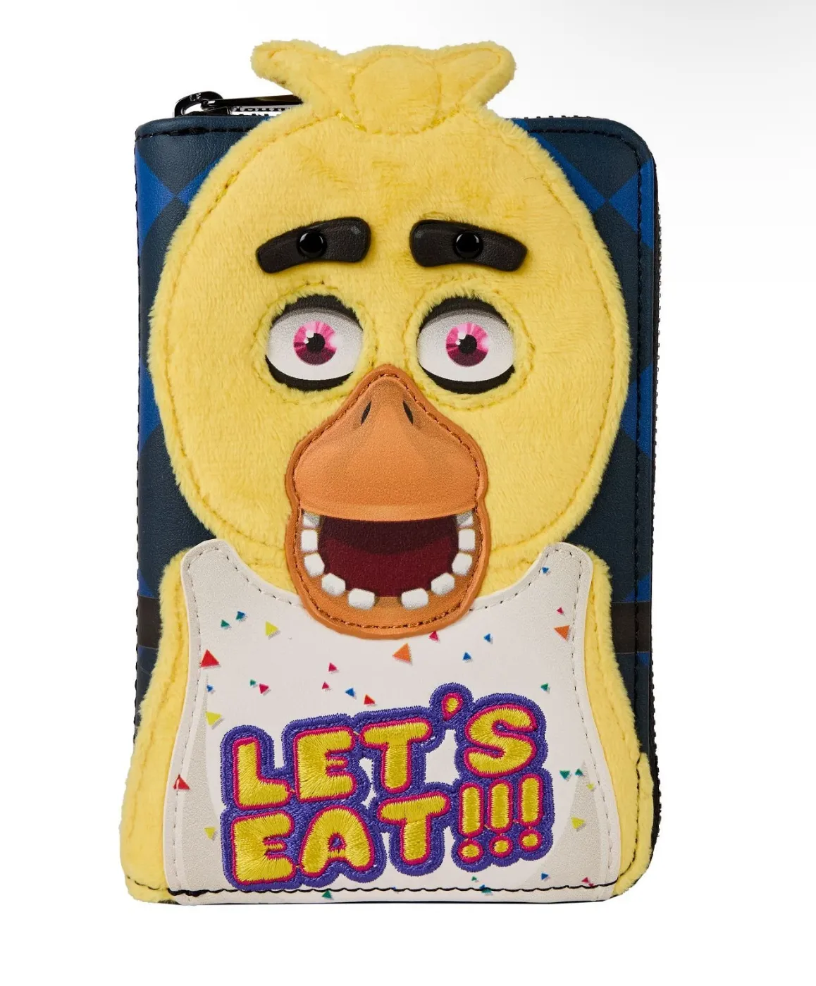 Five Nights at Freddy's Chica Plush Cosplay Zip Around Wallet Loungefly