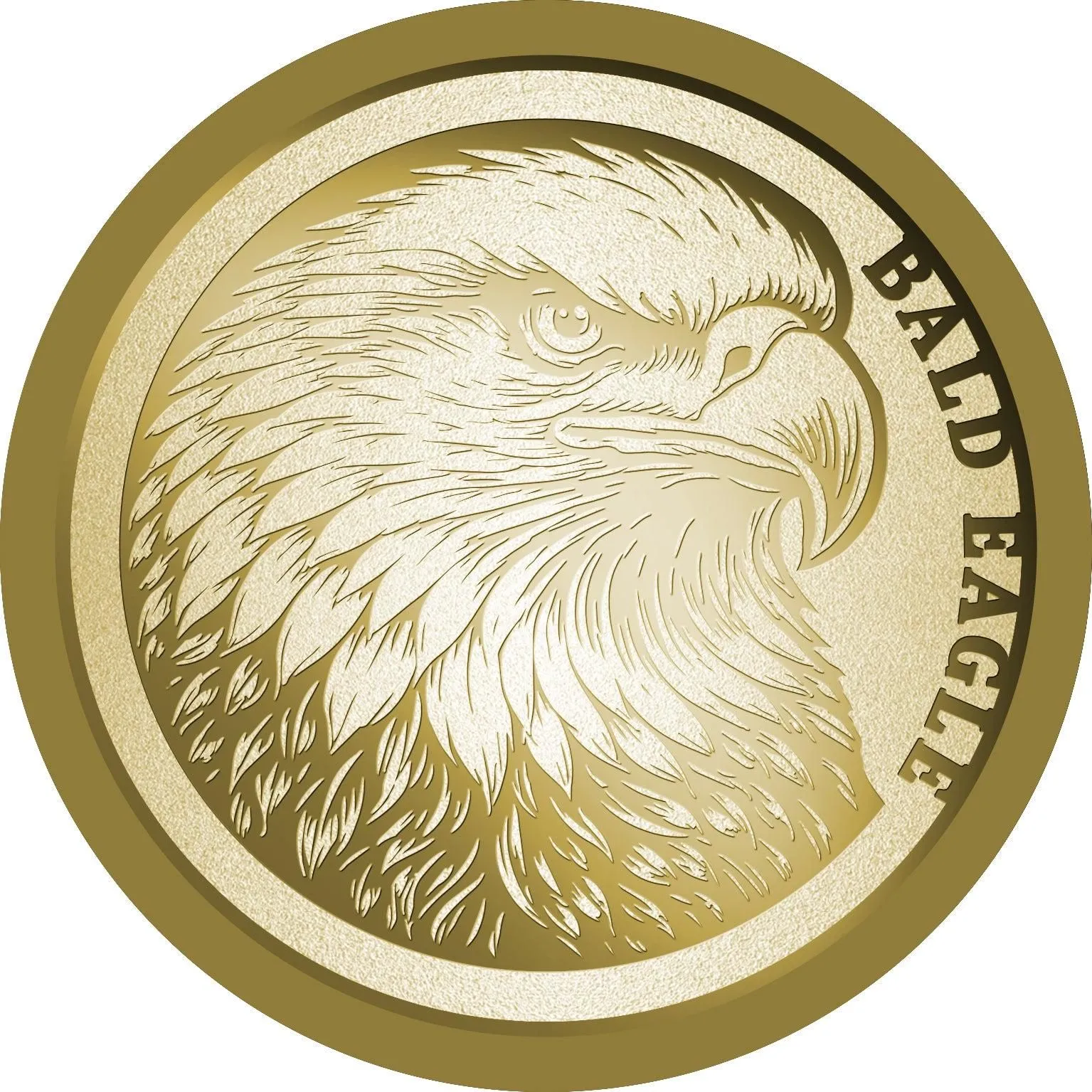 In Stock! 2026 Niue Bald Eagle 1/500 oz Gold Coin