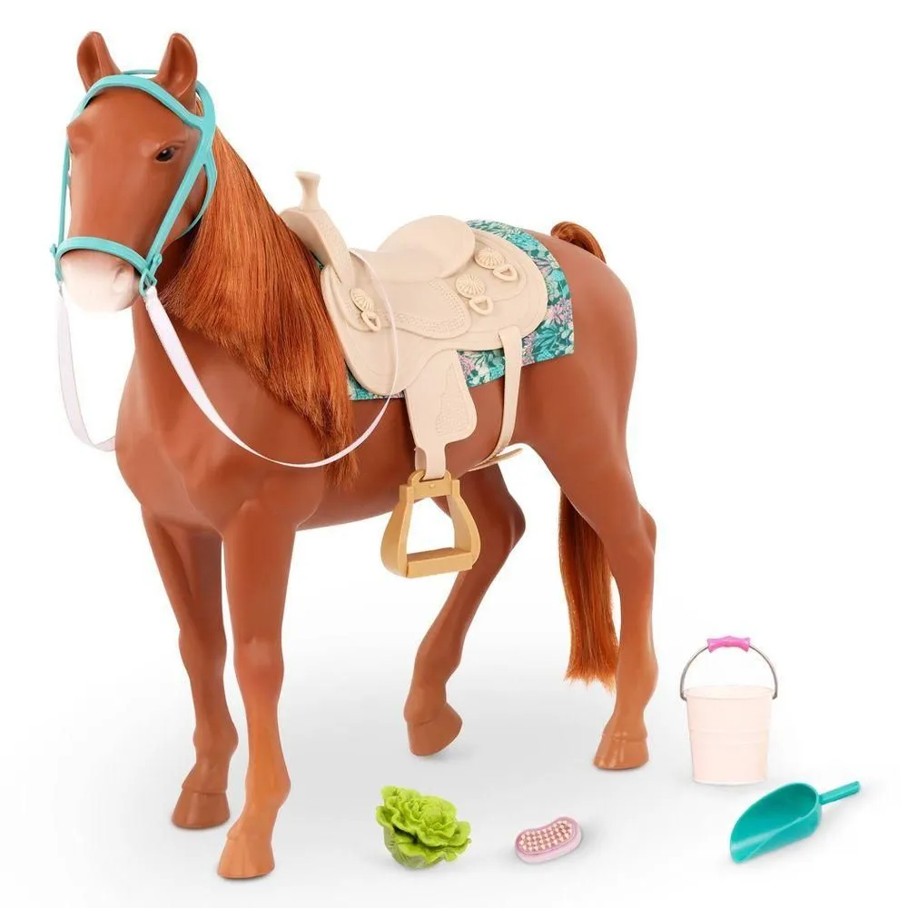 Open-box - Our Generation American Saddlebred Horse Accessory Set for 18" Dolls