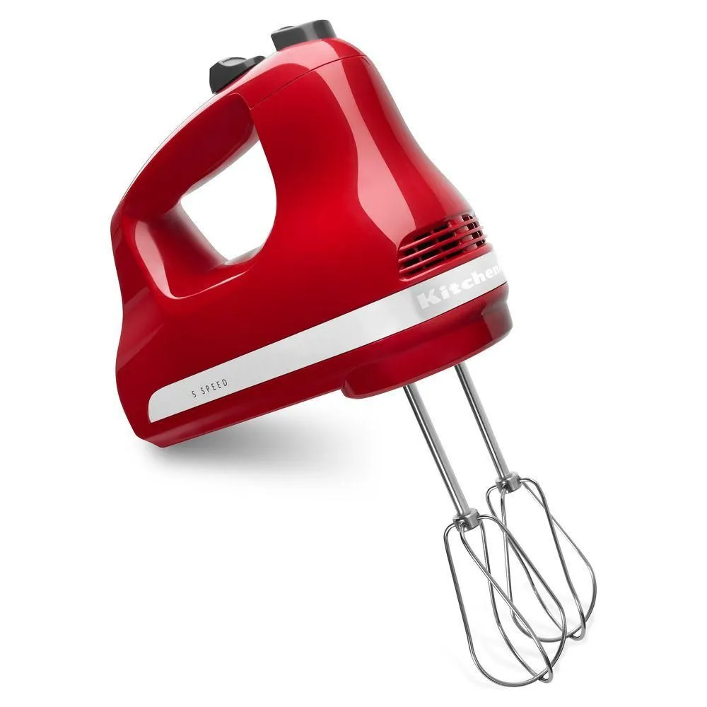 New without box - KitchenAid Ultra Power 5-Speed Hand Mixer - KHM512 - Empire Red