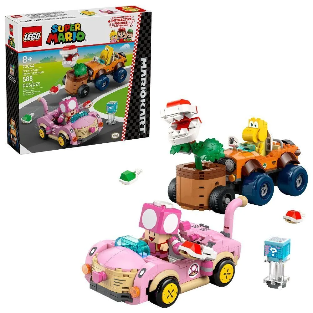 Brand New - LEGO Super Mario: Mario Kart – Piranha Plant Power-Up Pursuit 72044