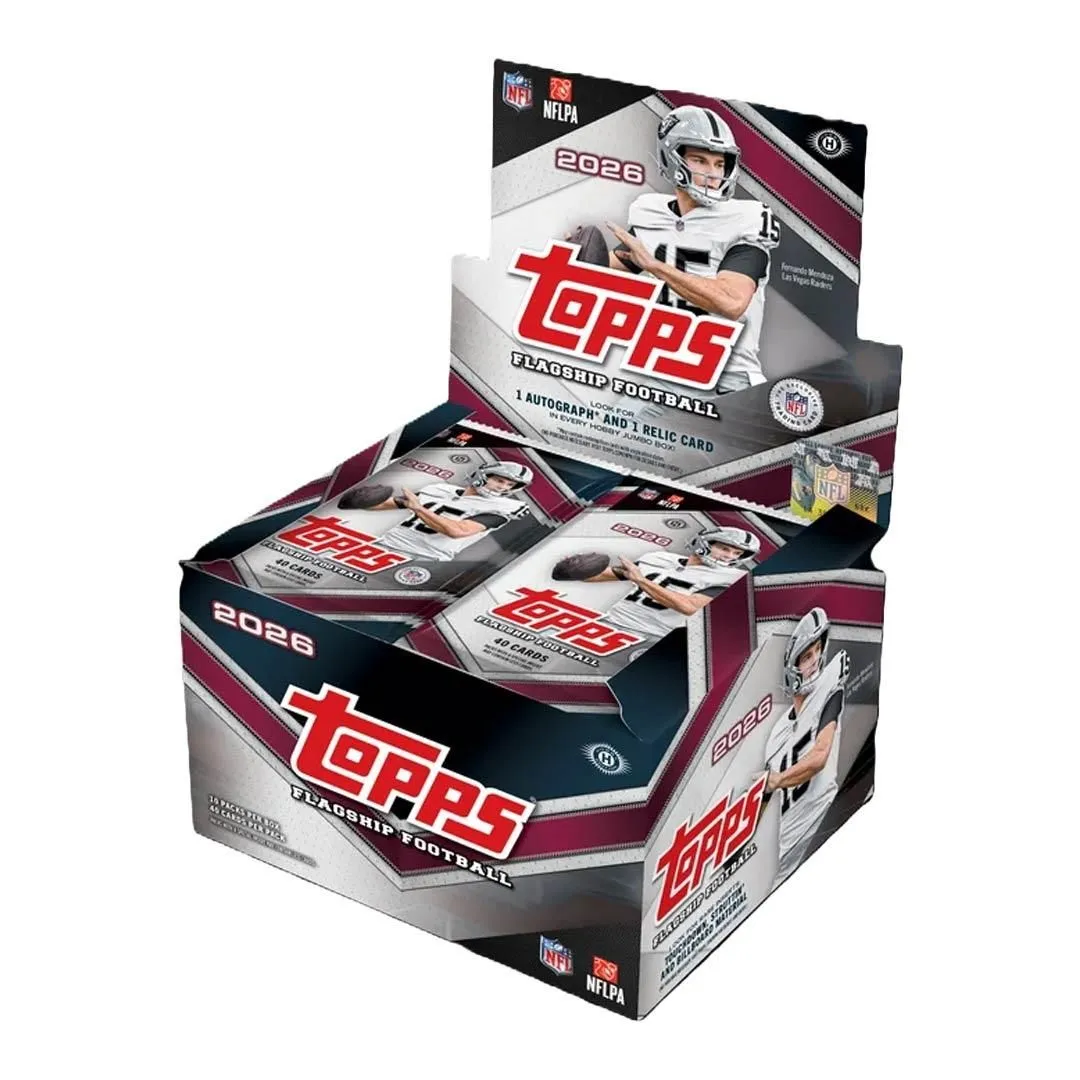 2026 Topps Football Jumbo Hobby Box (Whatnot)