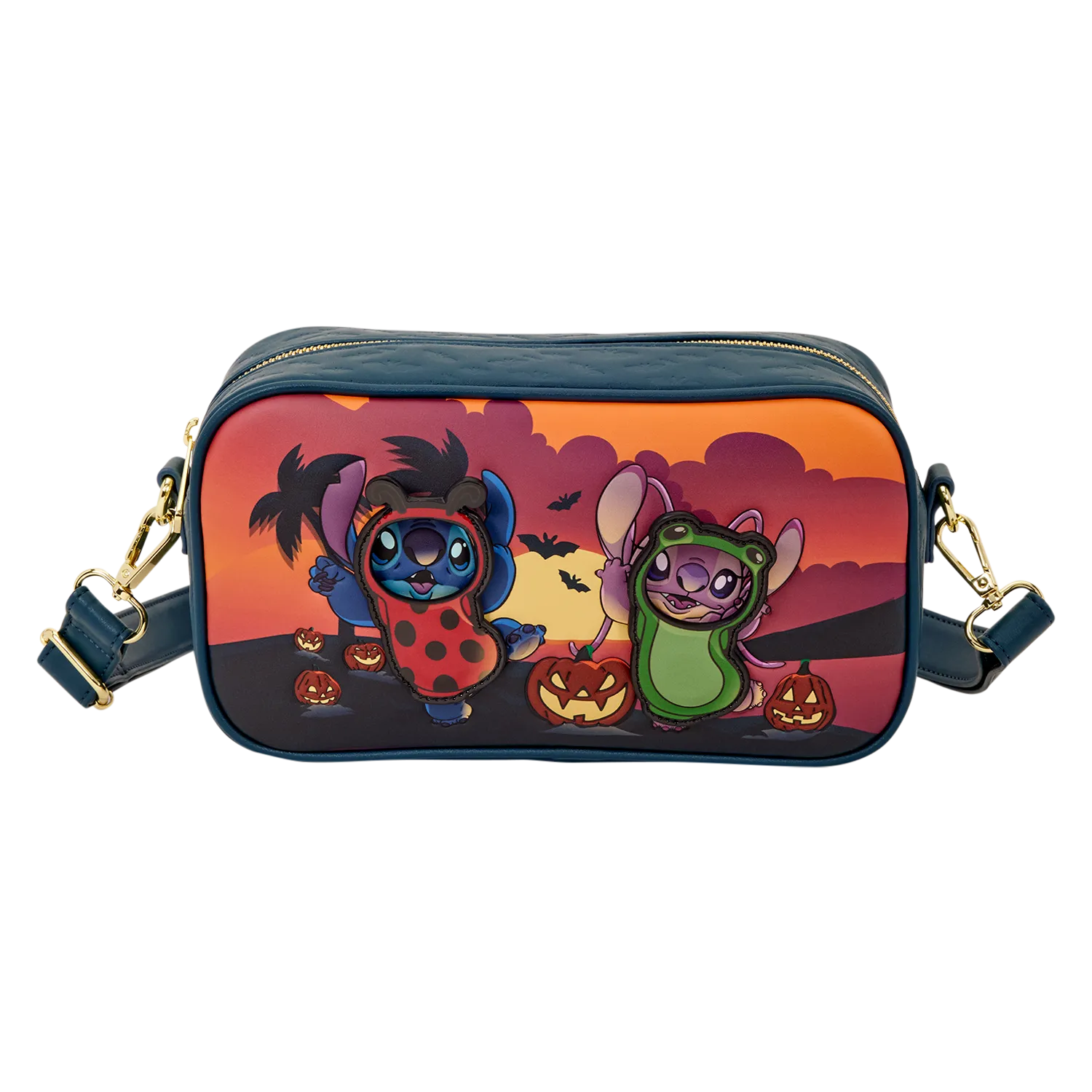Stitch & Angel Halloween Costumes Crossbody Bag - Loungefly - 7th Aug 2026