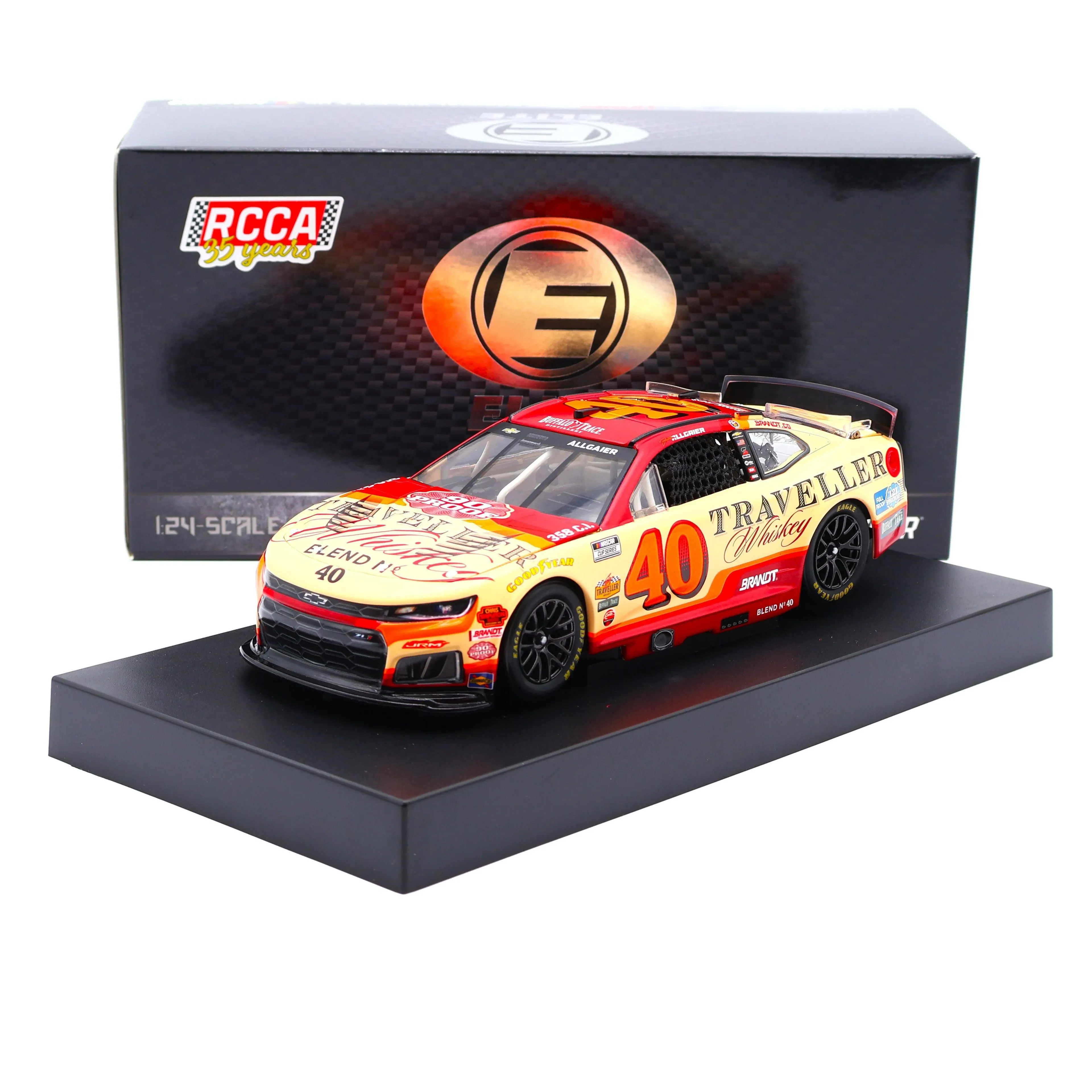 Justin Allgaier 2026 Traveller Whiskey Elite 1:24 Nascar Diecast