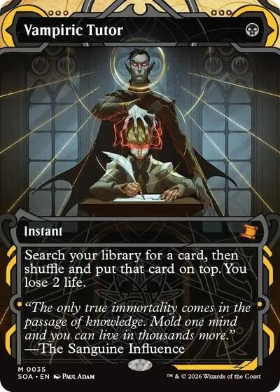 Vampiric Tutor (Secrets of Strixhaven: Mystical Archive) Near Mint