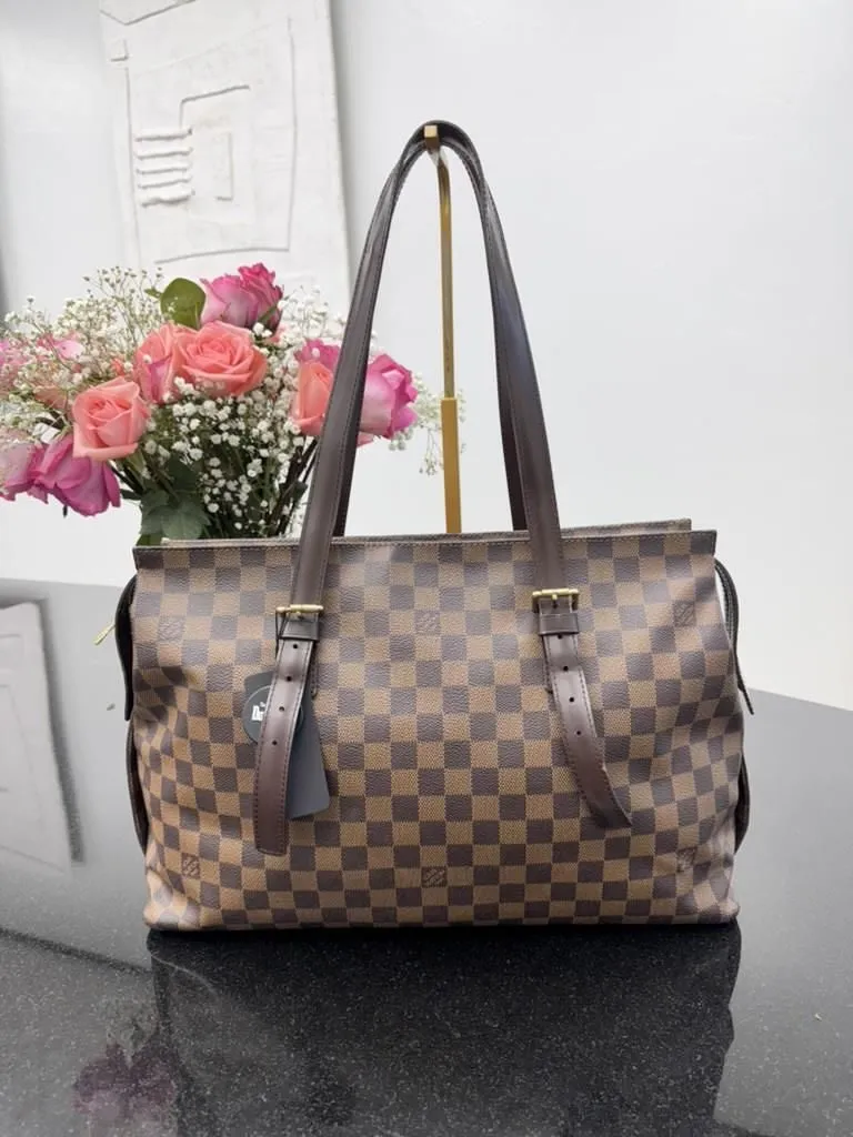 Louis Vuitton Damier Ebene Chelsea Tote Bag