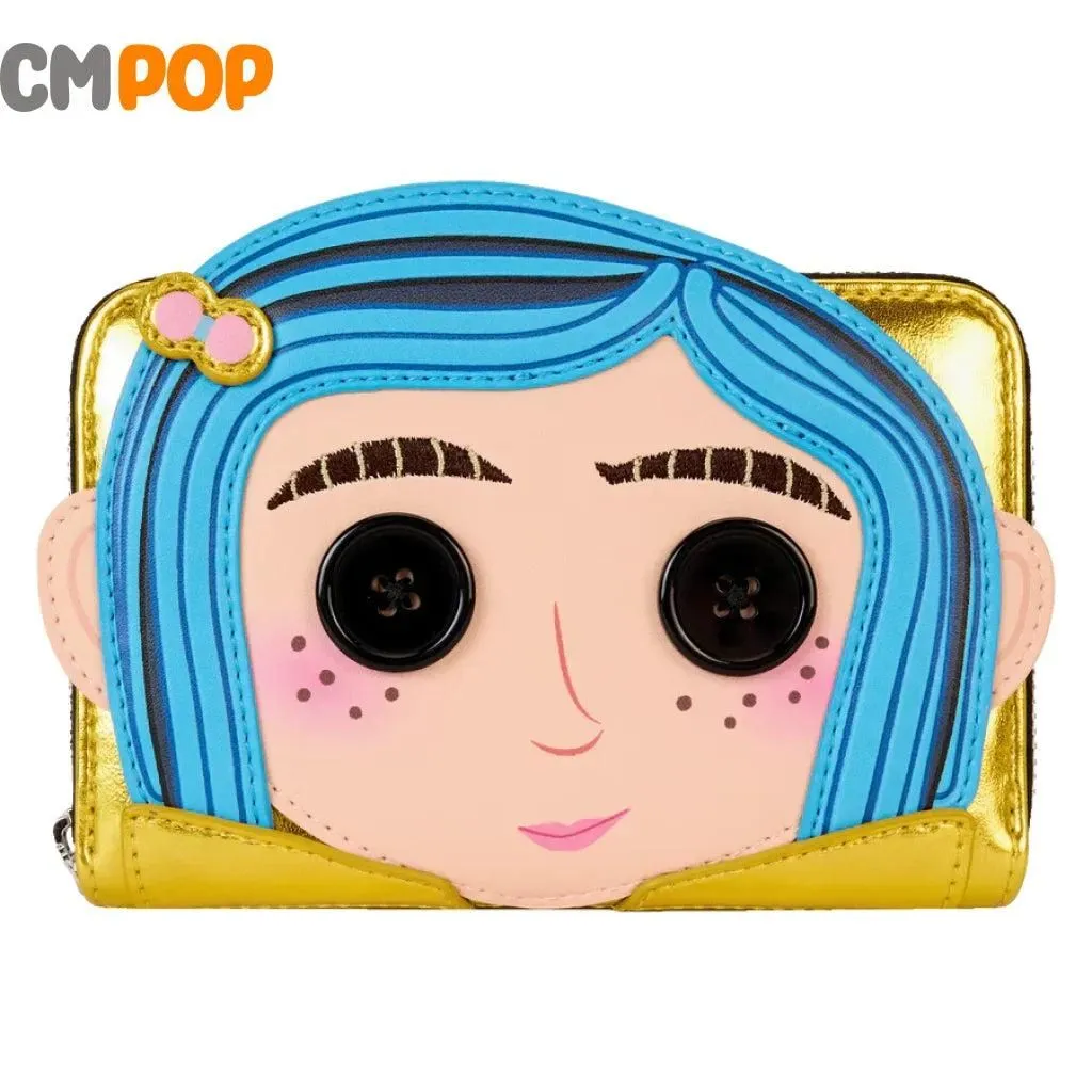 Coraline 15th-Anniversary Doll Cosplay Zip Around Wallet - Loungefly - Wallet
