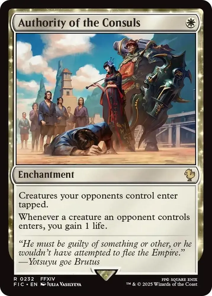 FIC, Authority of the Consuls, Standard, 232, R, Near Mint, Normal, EN