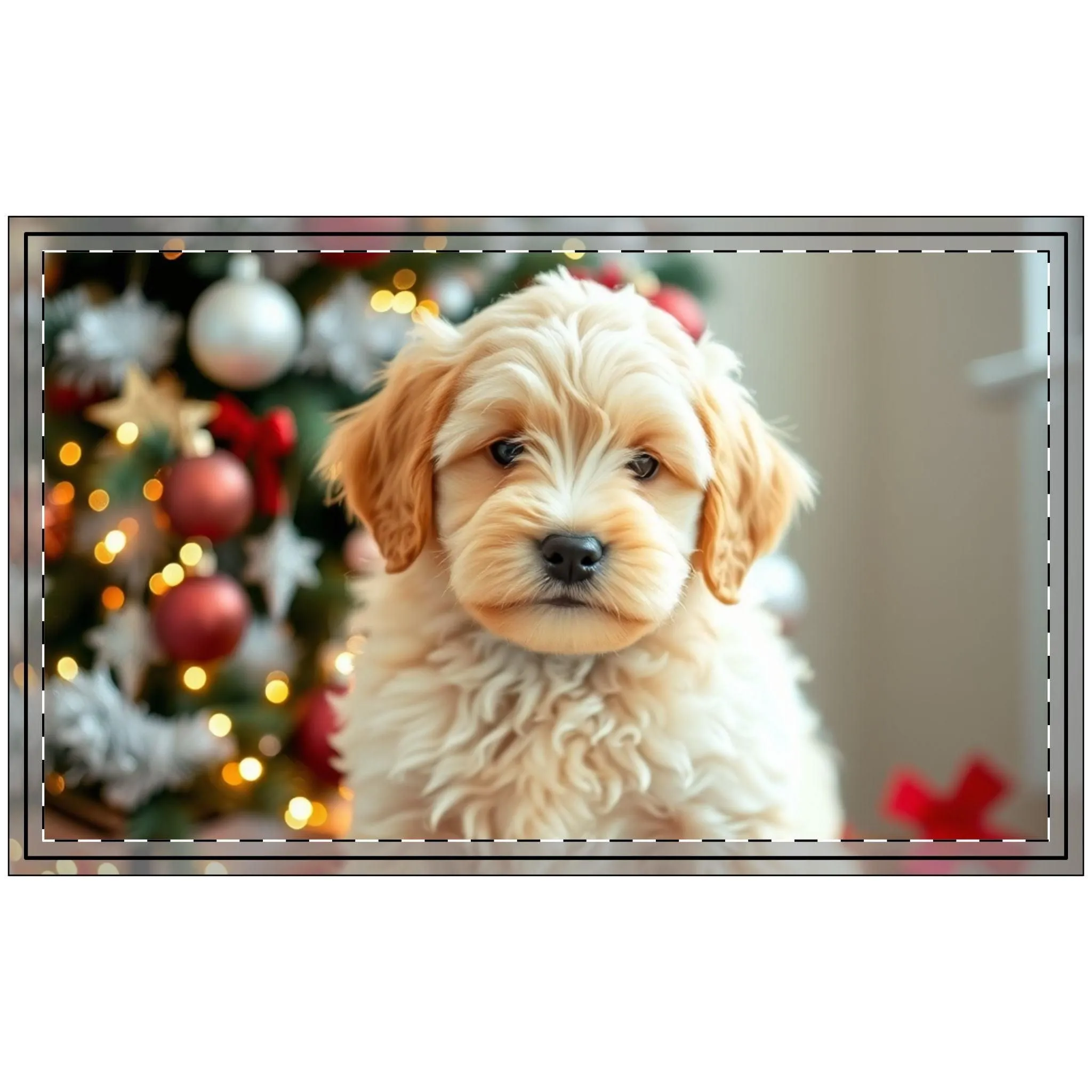 Cozy Puppy Polyester Doormat - Perfect Pet Welcome Mat