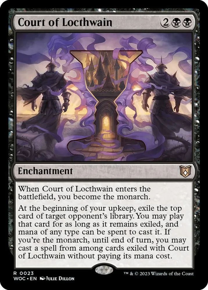 WOC, Court of Locthwain, Standard, 23, R, Near Mint, Normal, EN