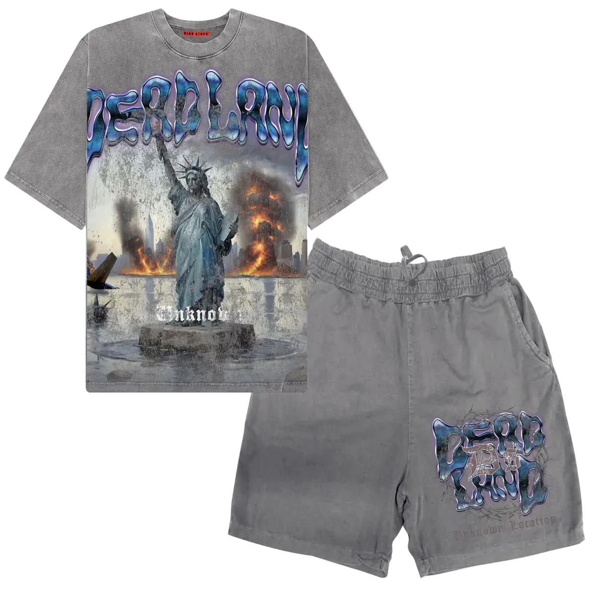 Dead Land Garment Dye Set Vintage Gray