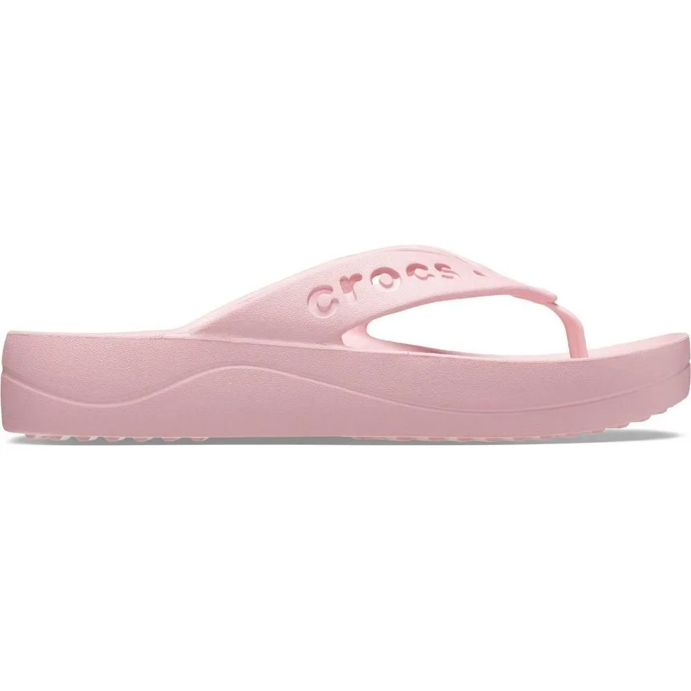 New without Tags - Crocs Women's Baya Flip Flop Platform Sandals - Barely Pink 9