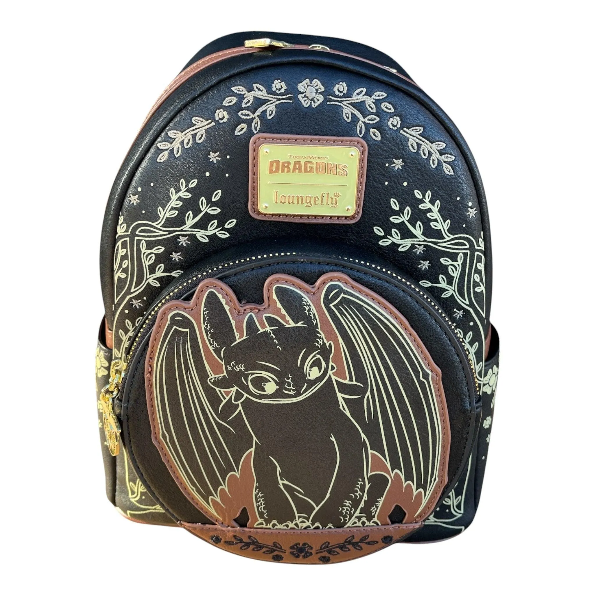 Loungefly Vault Dreamworks Toothless Mini Backpack
