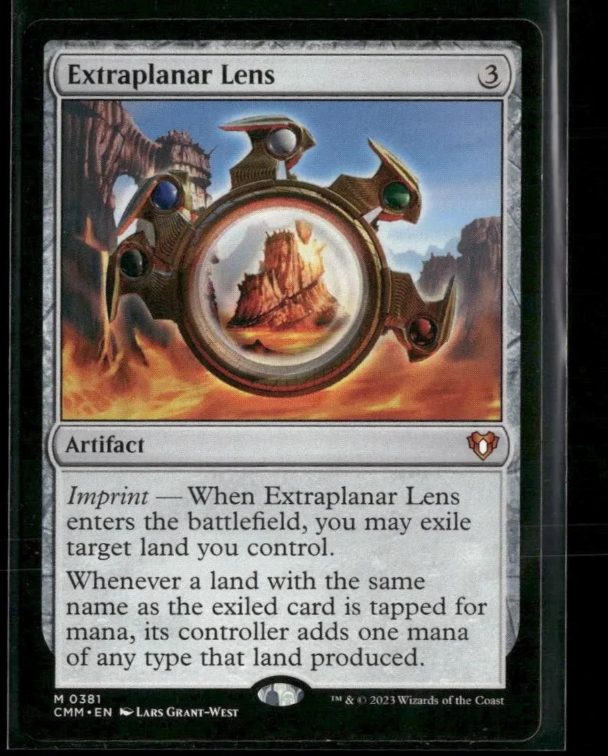 Commander Masters Extraplanar Lens #381