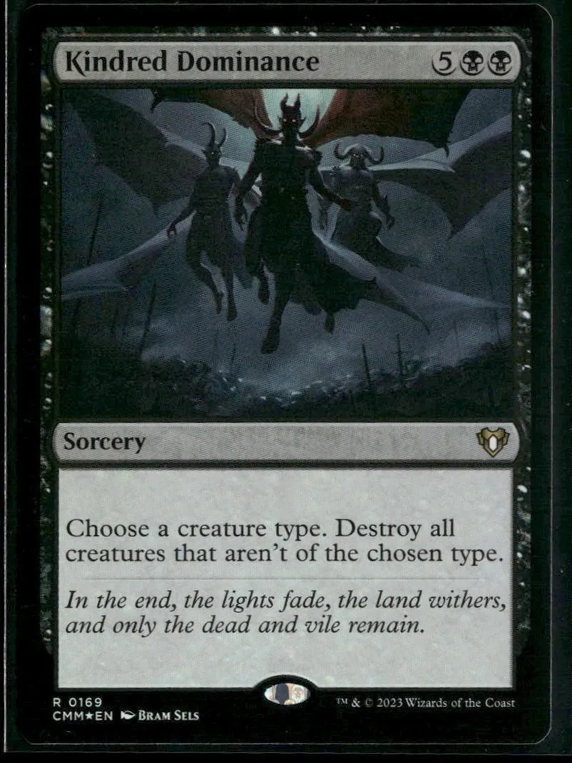 Commander Masters Kindred Dominance Foil #169