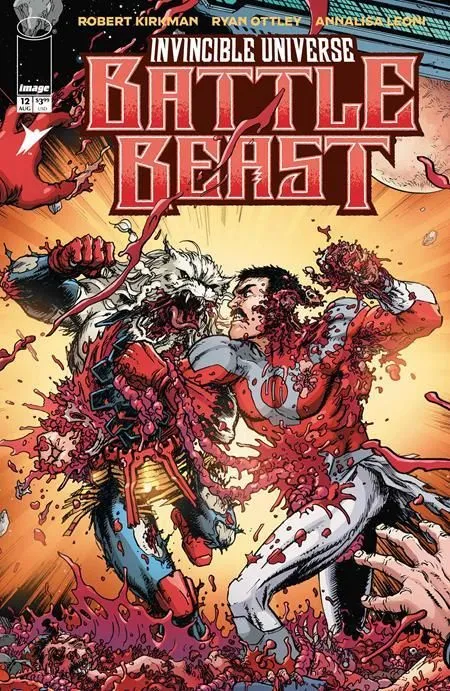 INVINCIBLE UNIVERSE BATTLE BEAST #12 CVR C INC 1:10 CHRIS BURNHAM & BRIAN REBER CONNECTING VARIANT
