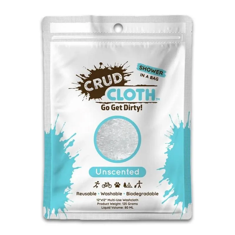 Crudcloth Instant Shower in a Bag