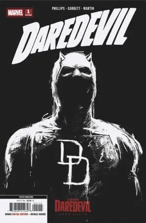 DAREDEVIL 1,2,&3 BLACK AND WHITE MARVEL TELEVISION BUNDLE