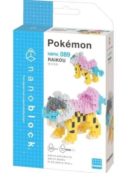Nanoblock - Pokemon - Raikou 089