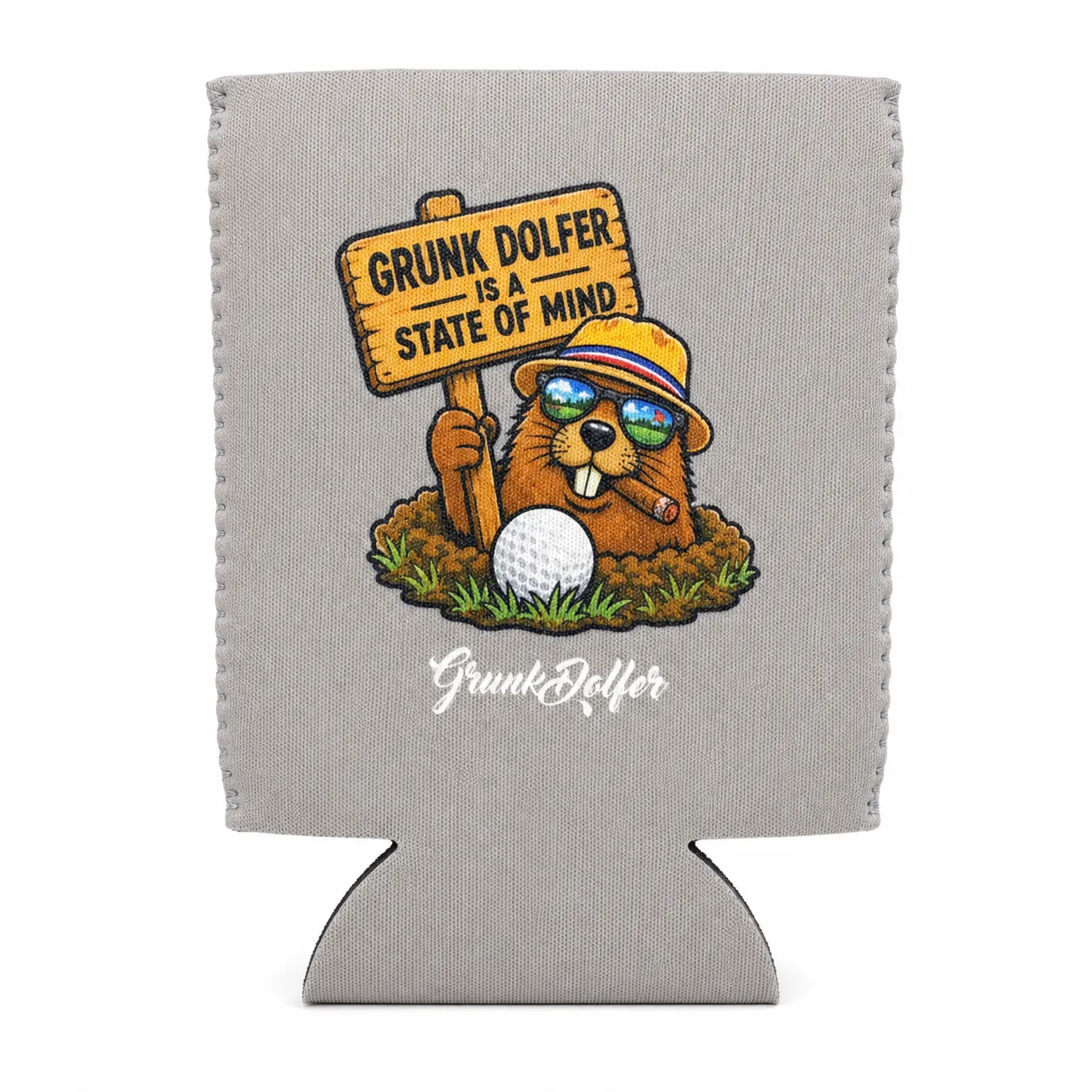 Grunk State of Mind Magnetic Koozie