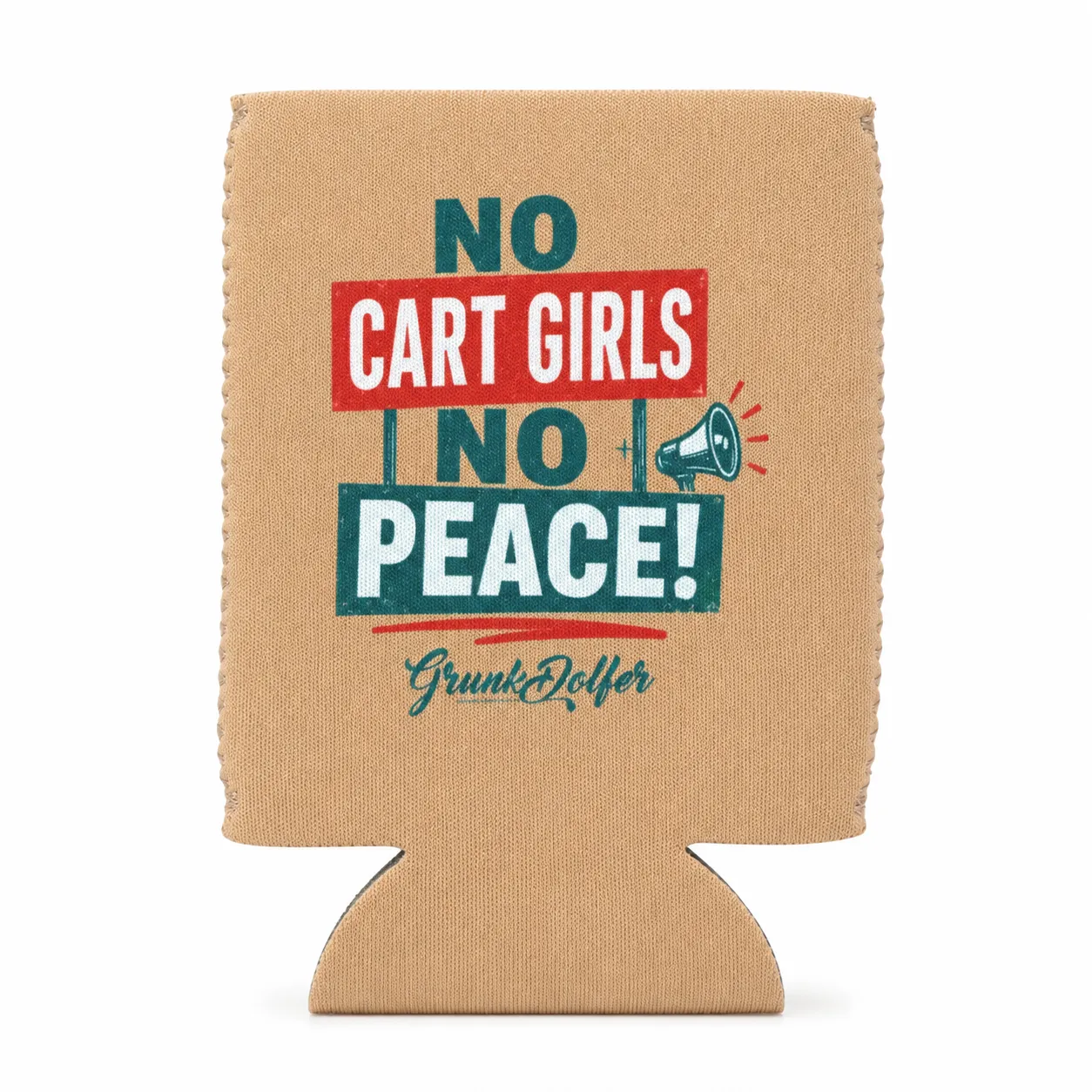 No Peace Magnetic Koozie