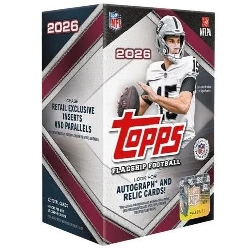 2026 Topps Football Blaster Box