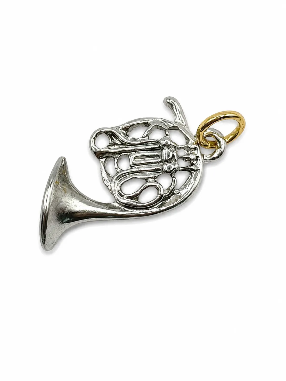 The Little French Horn, White
