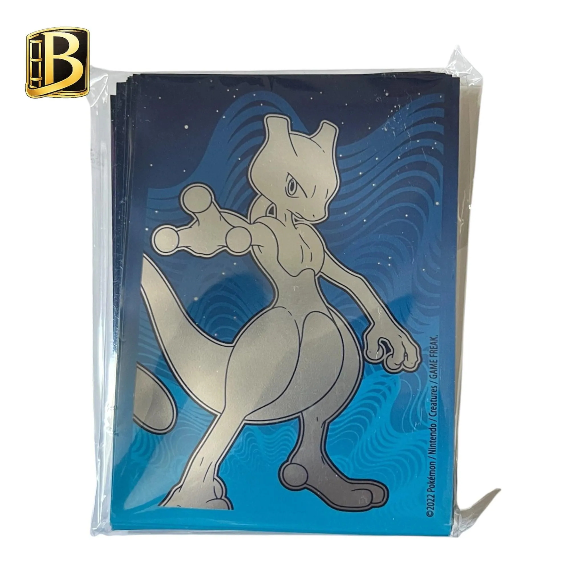 Pokémon TCG Mewtwo Elite Trainer Box Card Sleeves (65 Sleeves) Official Pokémon Center