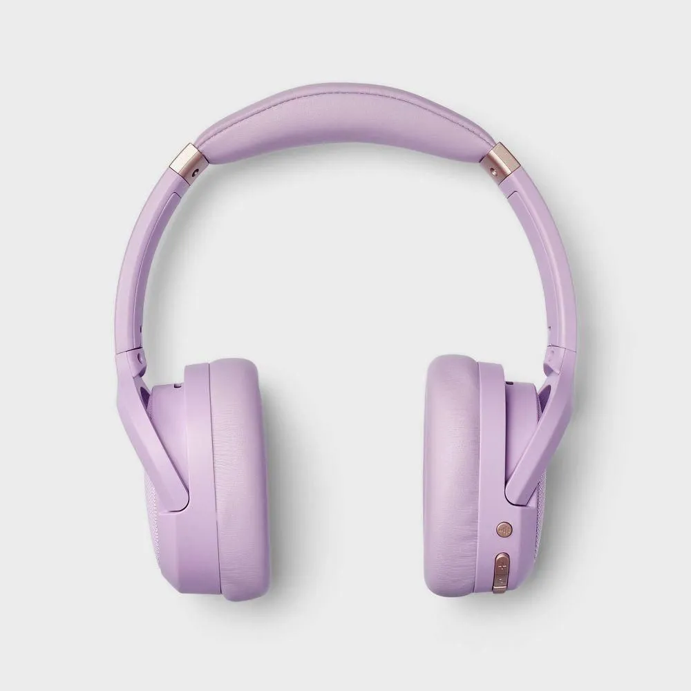 Open-box - Active Noise Canceling Bluetooth Wireless Over Ear Headphones - heyday