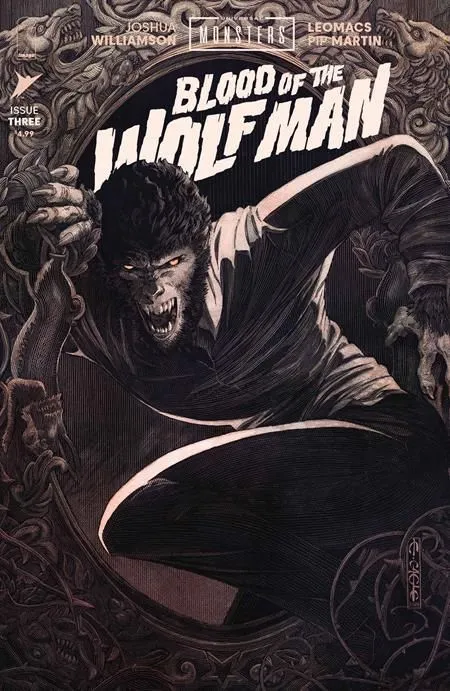 UNIVERSAL MONSTERS BLOOD OF THE WOLF MAN #3 (OF 4) CVR B EVAN CAGLE VARIANT
