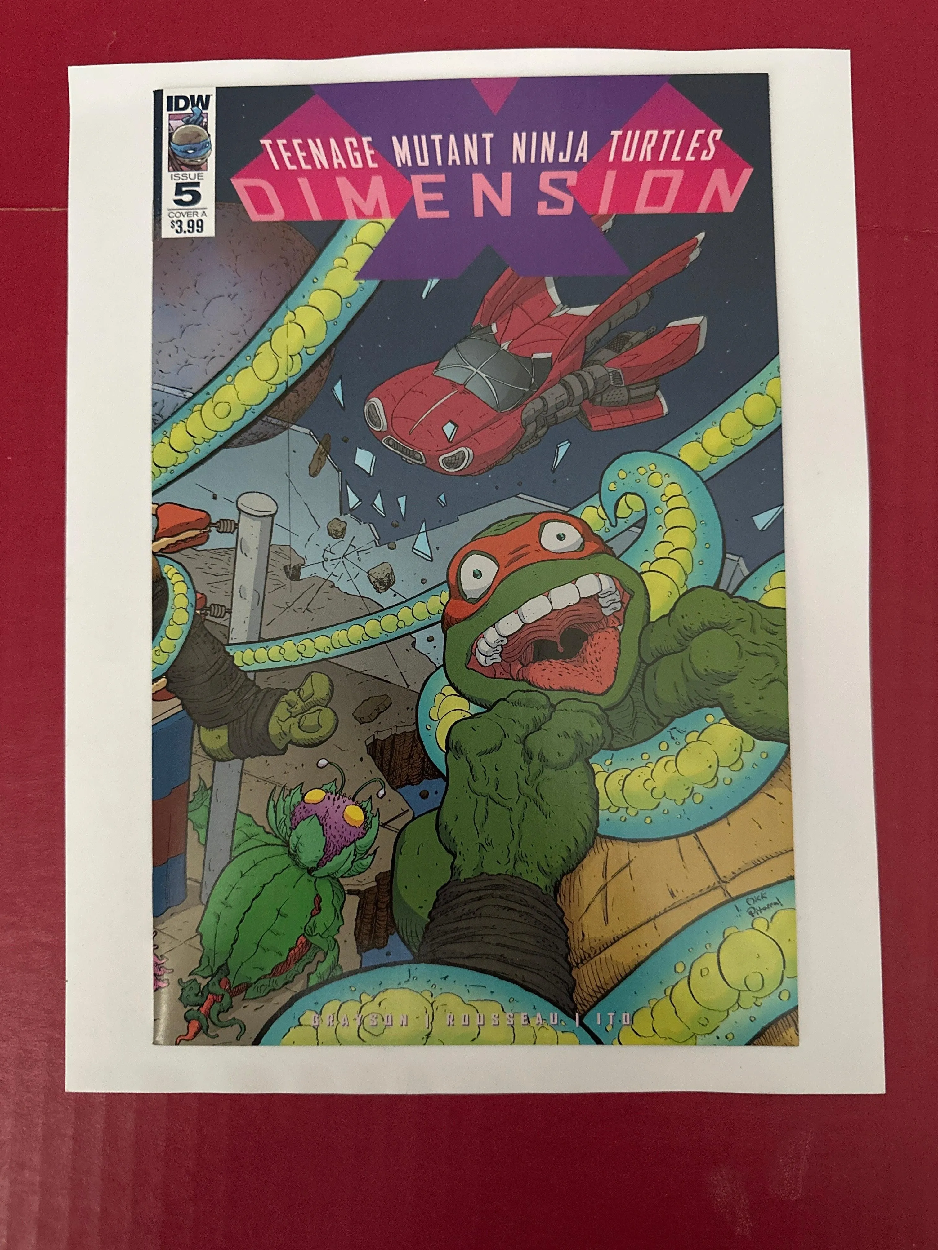 Teenage Mutant Ninja Turtles: Dimension X #5A (IDW Publishing 2017)