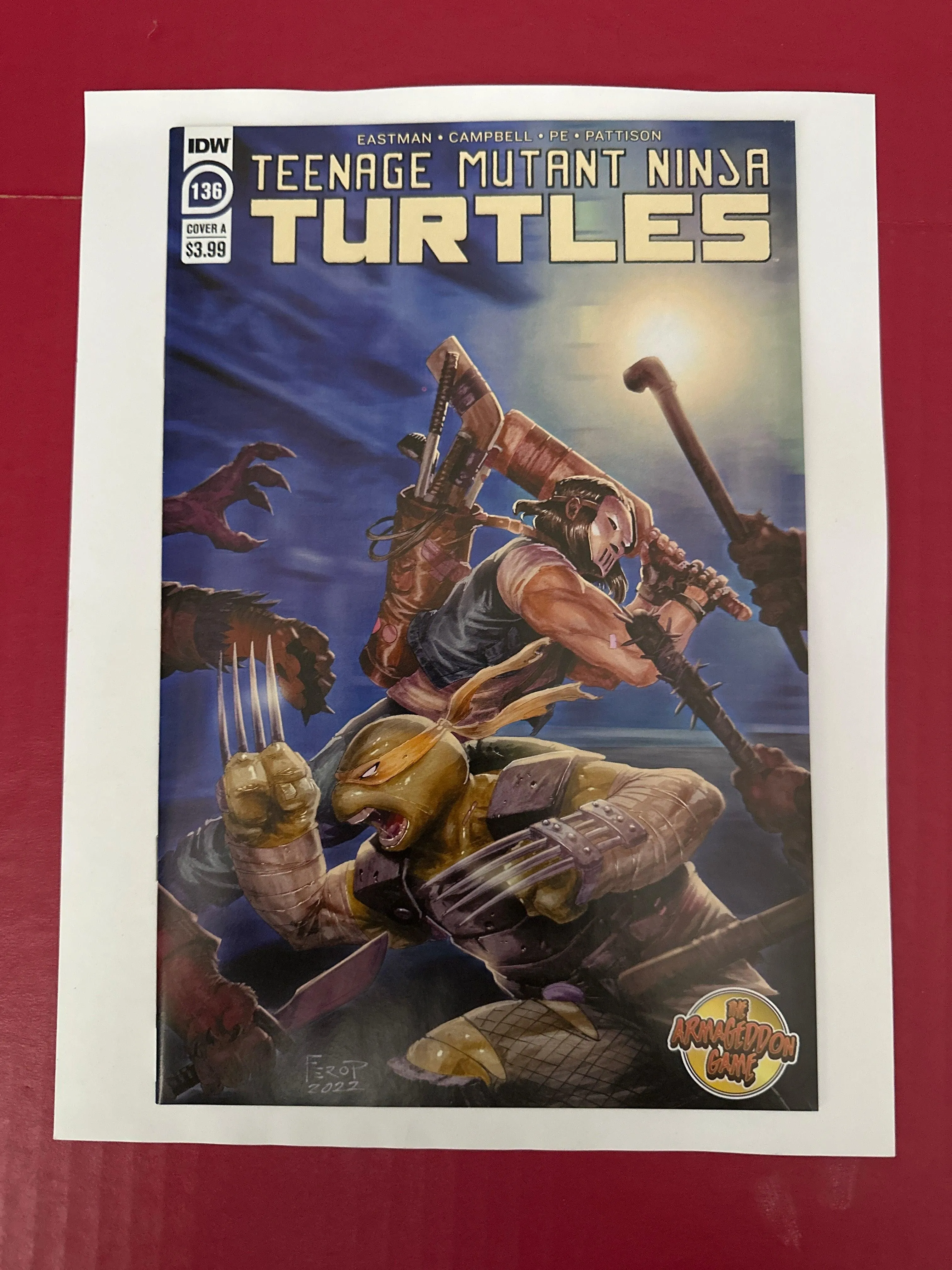 Teenage Mutant Ninja Turtles, Vol. 5 #136A (IDW Publishing 2023)