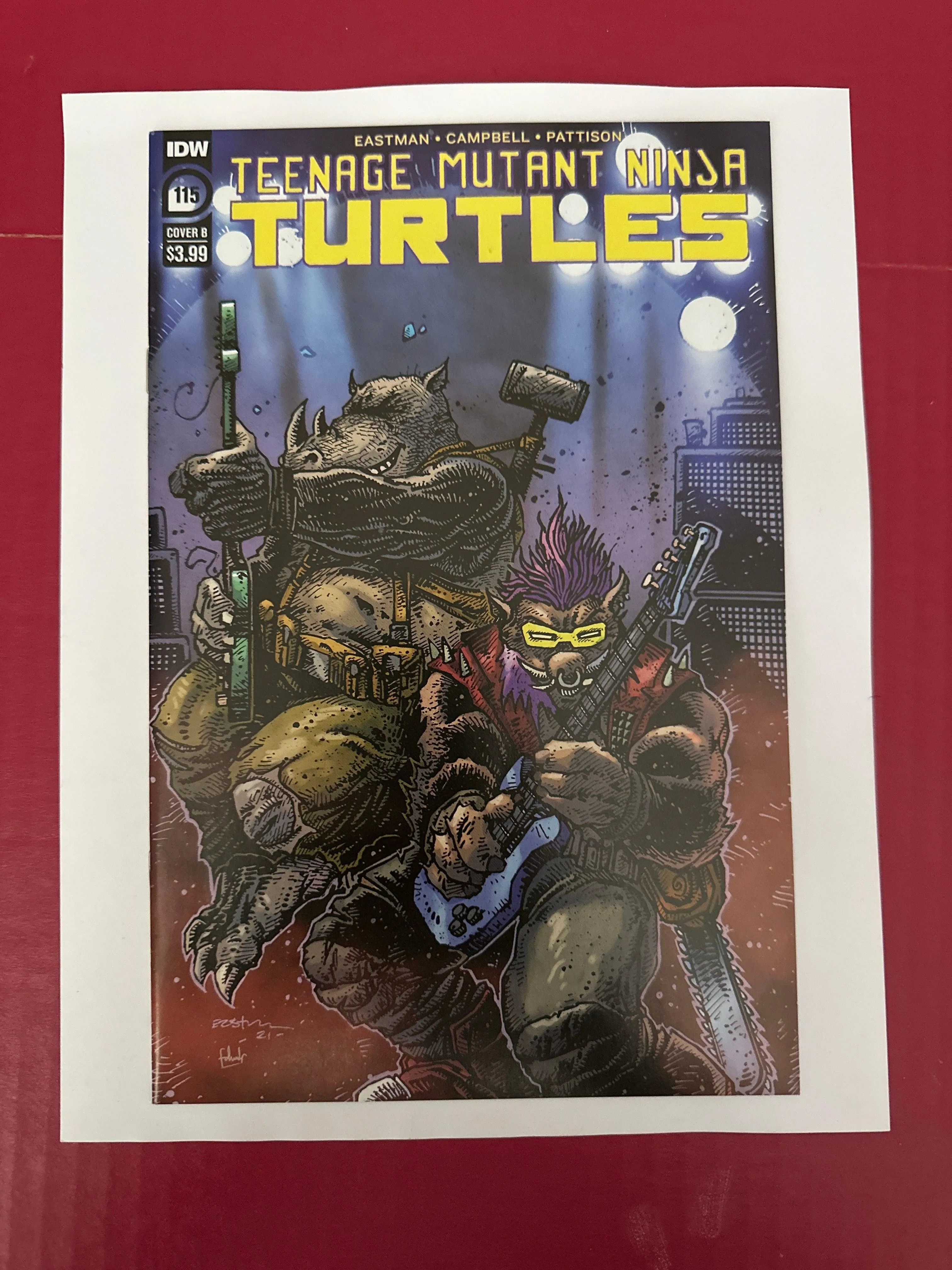 Teenage Mutant Ninja Turtles, Vol. 5 #115B (IDW Publishing 2021)