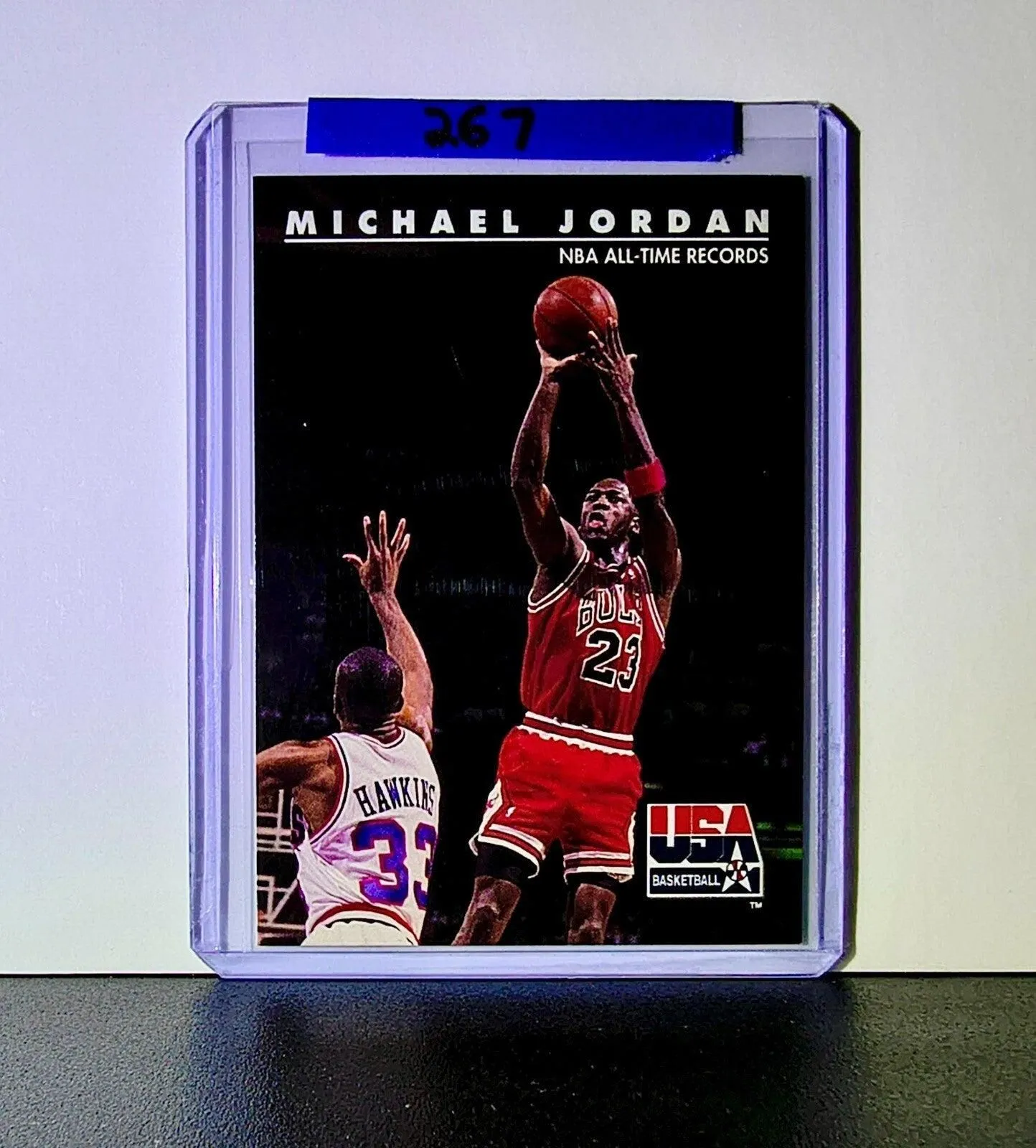Michael Jordan 1992-93 Skybox USA Basketball #45 Basketball Card Chicago Bulls