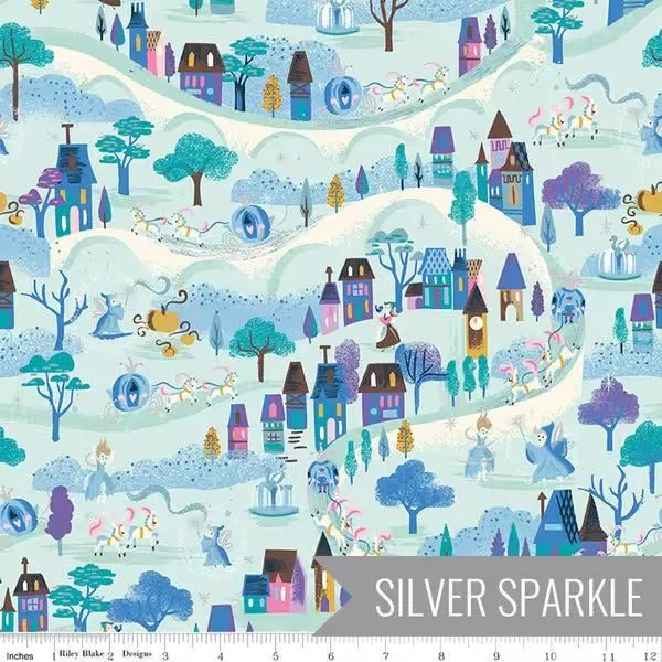 Wishes - Moonlight in Bleached Denim Sparkle - Jill Howarth