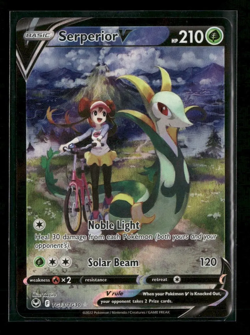 SWSH12: Silver Tempest Trainer Gallery Serperior V #TG13/TG30