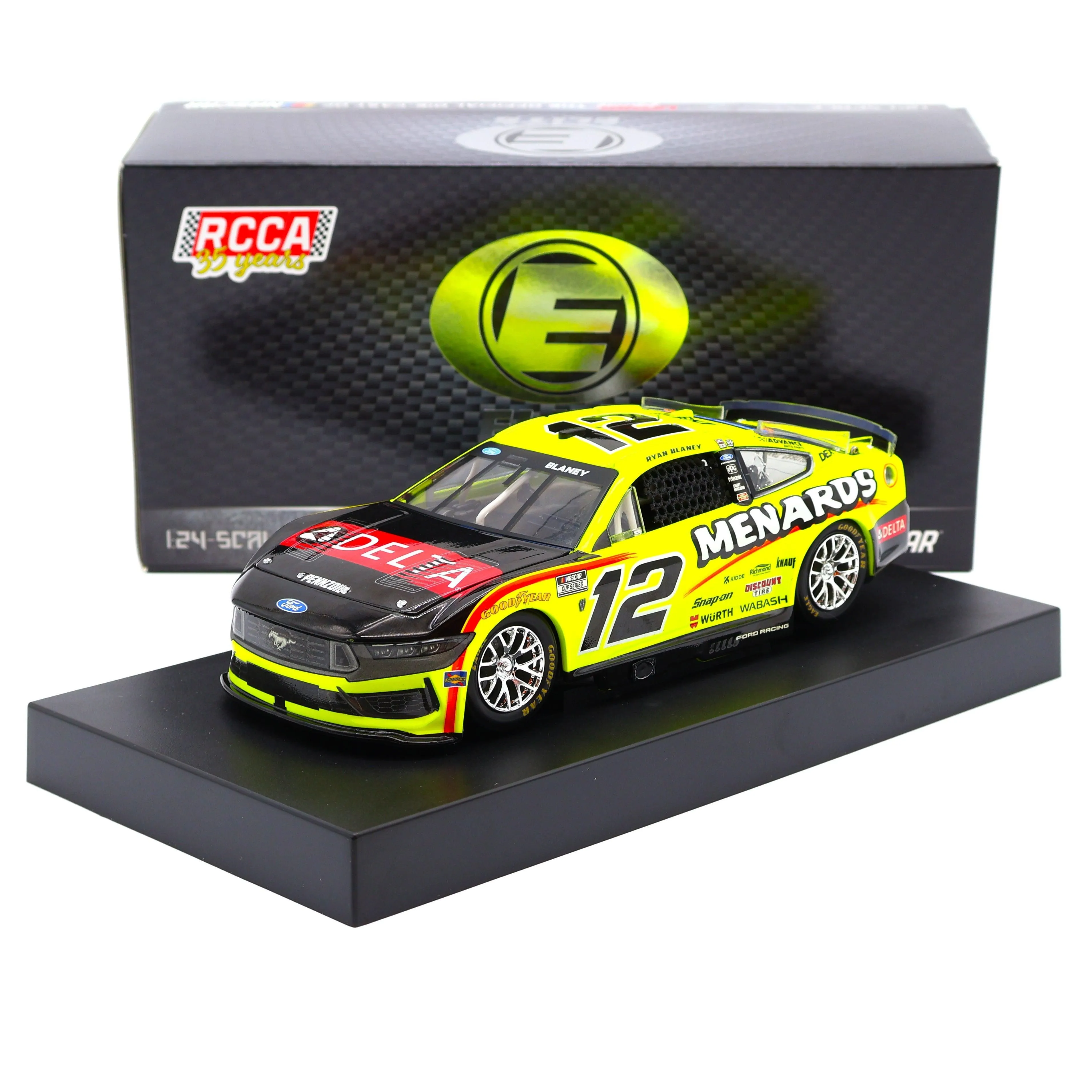 Ryan Blaney 2026 Menards/Delta Elite 1:24 Nascar Diecast