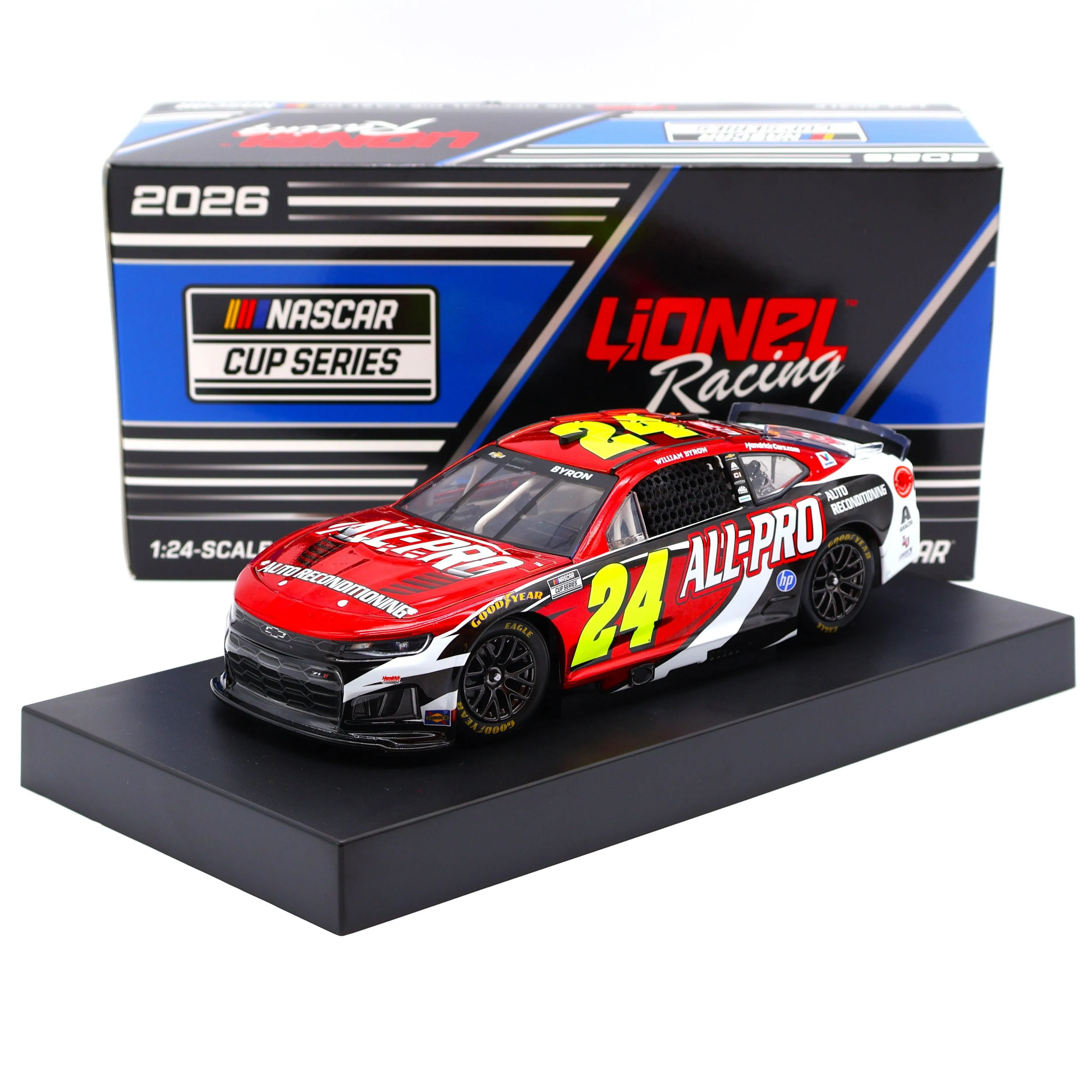 William Byron 2026 All-Pro Color Chrome 1:24 Nascar Diecast