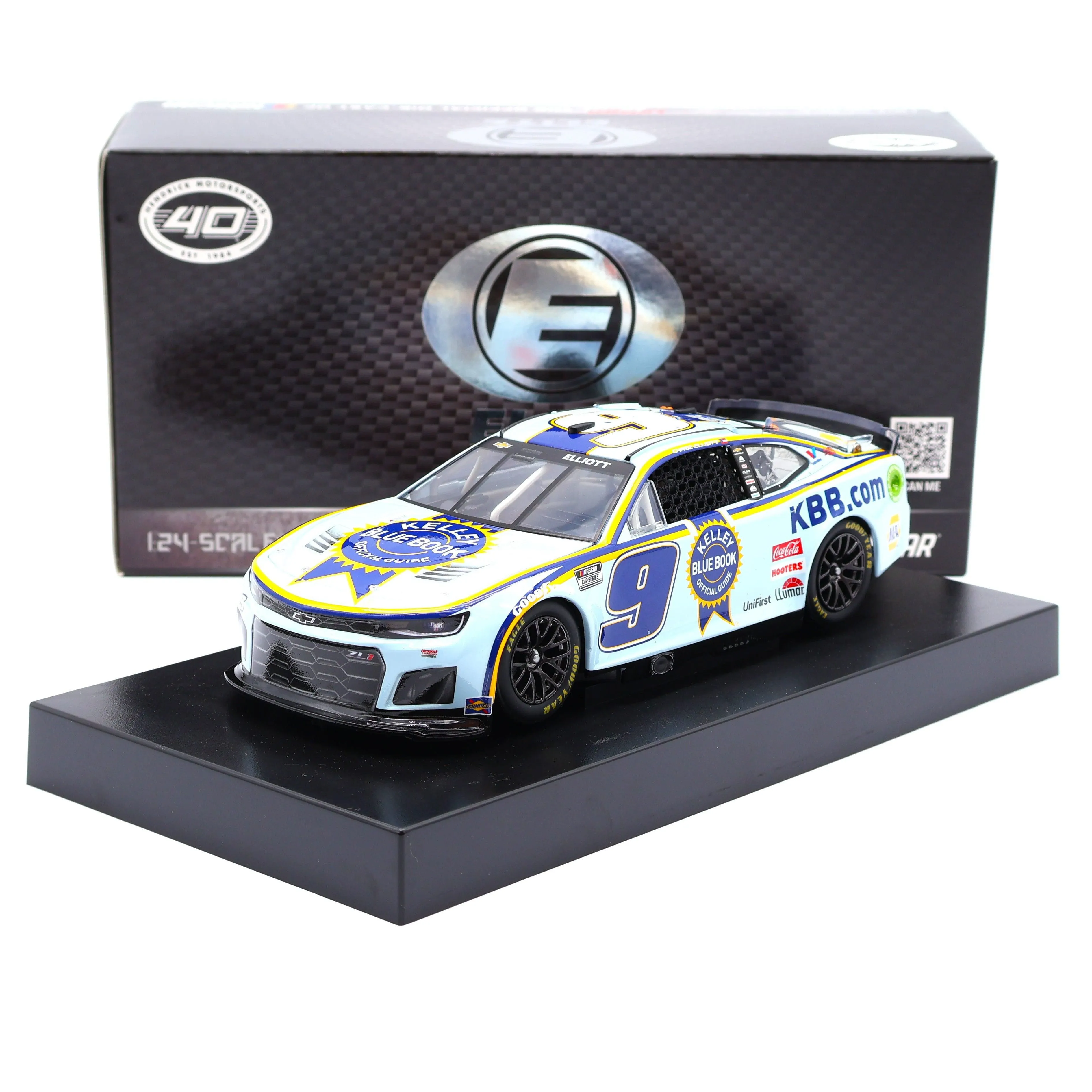 Chase Elliott 2024 Kelly Blue Book Elite 1:24 Nascar Diecast