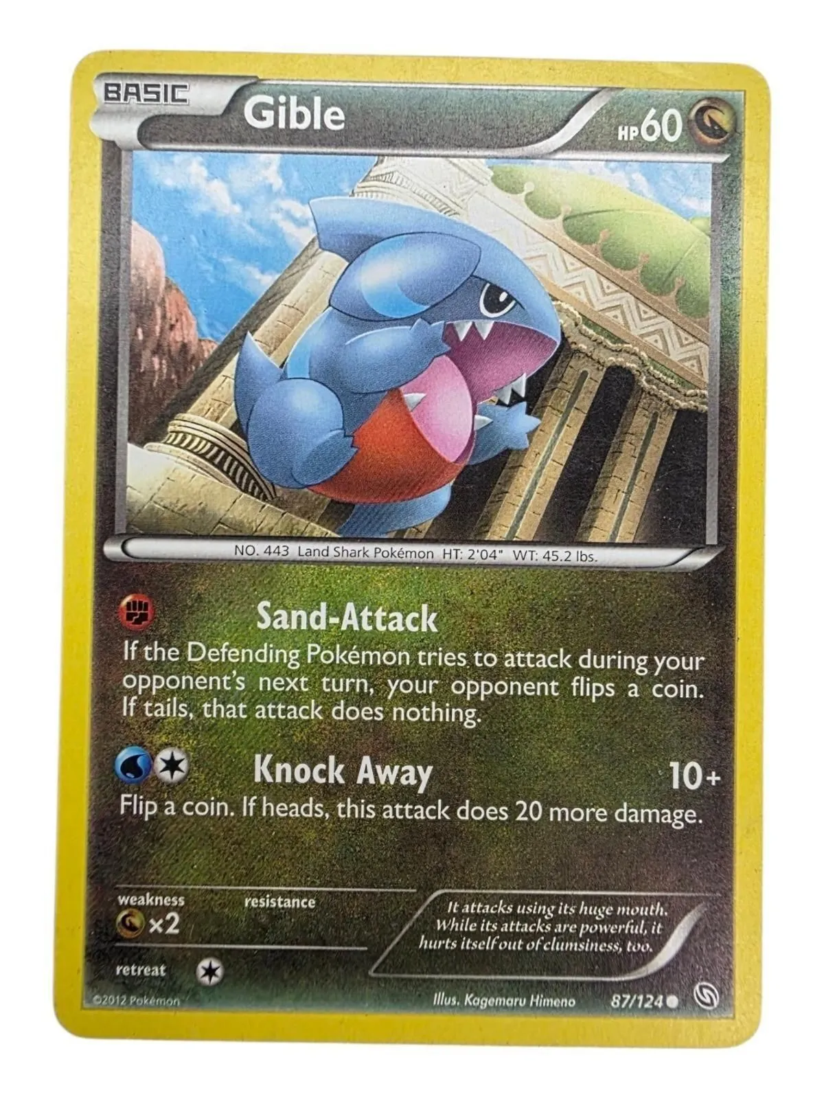 Gible Common XY - BREAKpoint 68/122 NM