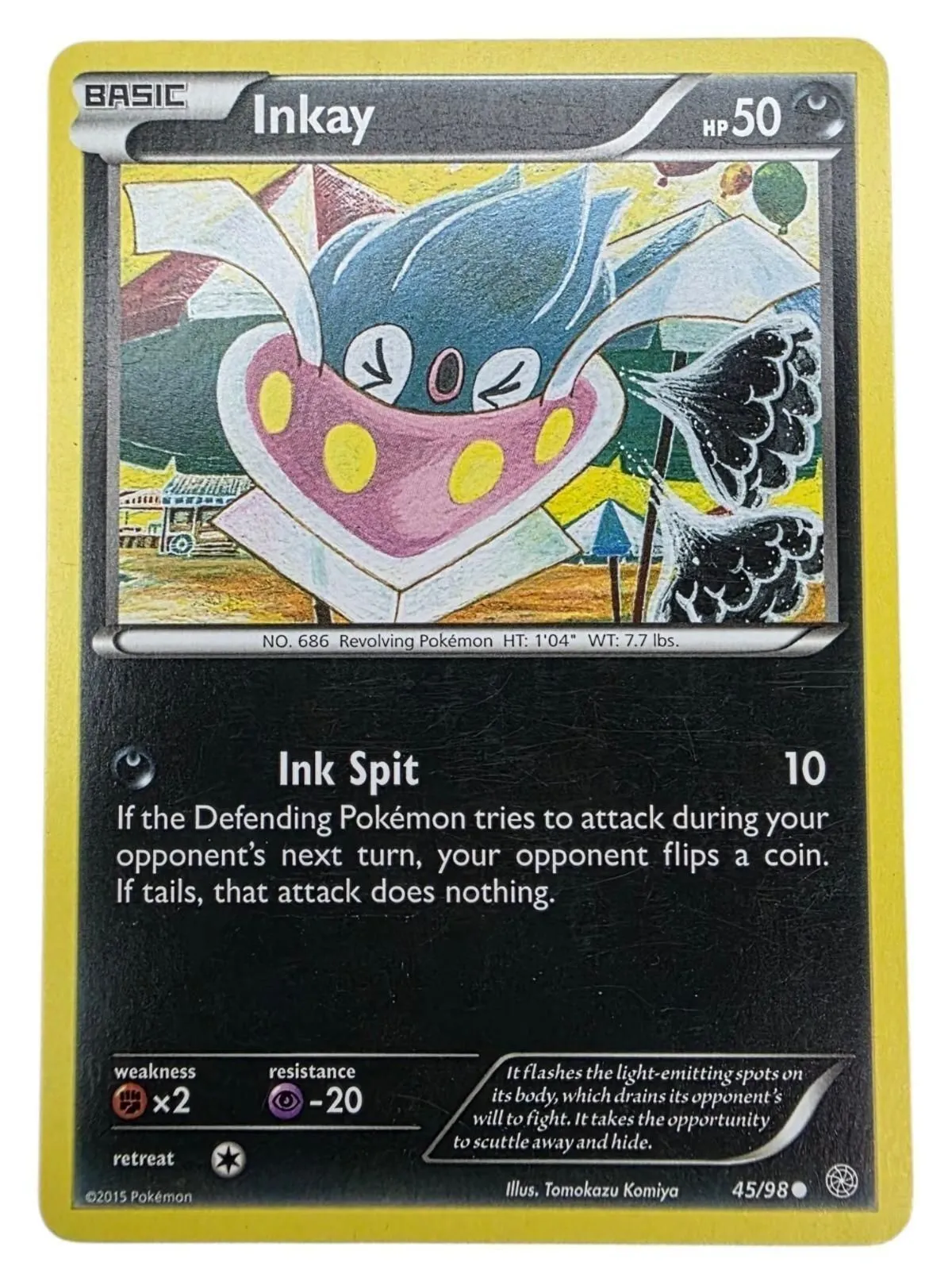 Inkay Common XY - Roaring Skies 41/108 NM